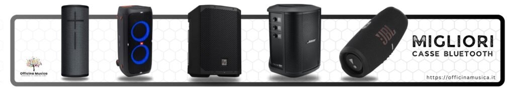 Migliori Casse Bluetooth Potenti Professionali e Portatili